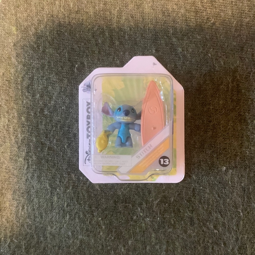 Stitch mini action figure from disney mini series